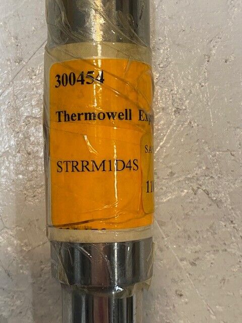 Thermowell Export Water 304 S.S. 16" Long 34mm OD 18mm Bore 19mm Small End