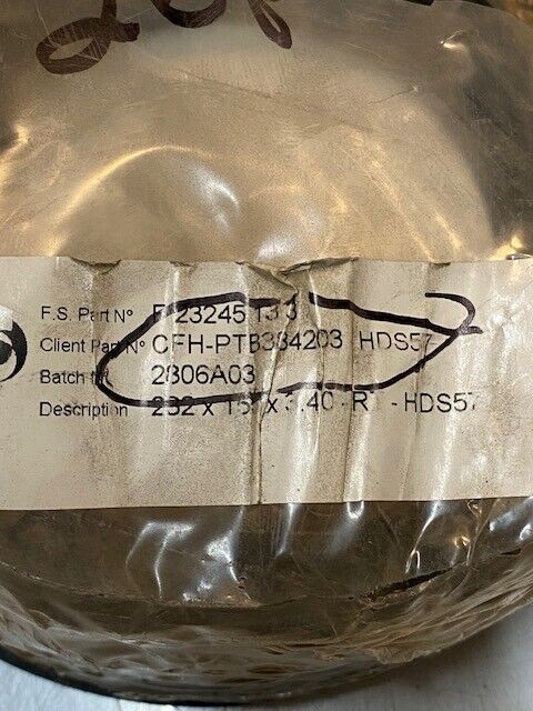 13 Qty of Parker Clutch Facings 2806A03, CFH-PTB384203 | 9" Dia (13 Qty)