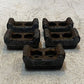 5 Qty of Wood/Tub Grinder Hammer Tips Teeth Rectangle 3-3/4" L 1-7/8" W (5 Qty)