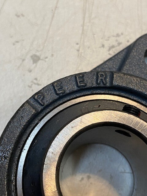 2 Quantity of PEER 2-Bolt Flange Bearings FT208 UC208-24 | 38mm Bore (2 Qty)