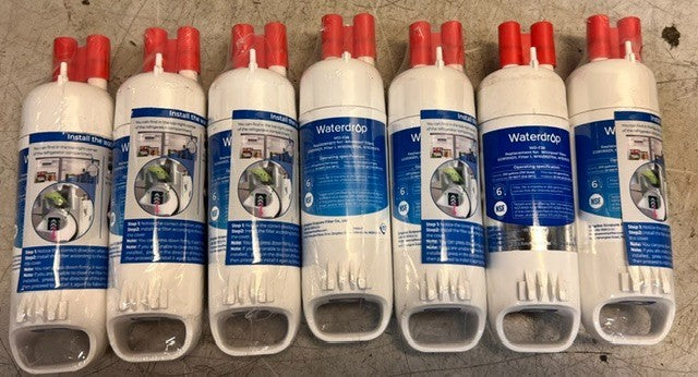 6 Quantity Waterdrop WD-F38 Refrigerator 200 Gallon Carbon Block Water Filters
