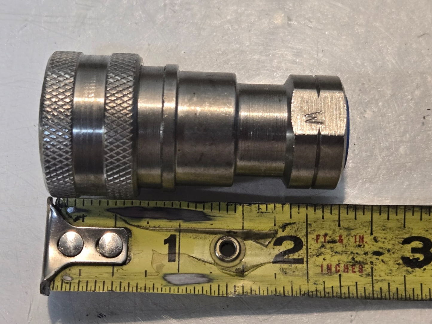 Parker 60 Series SH2-62 Stainless Steel Hydraulic Quick Disconnect Fitting 1/4"