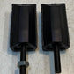 2 Quantity of Motorcycle Foot Pegs 5-1/4" Long 1-5/8" Wide 10mm Thread (2 Qty)