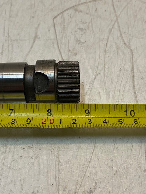 Input Drive Shaft 8-3/4" L 20mm End 9mm ID 28-Spline 33mm OD 30mm End