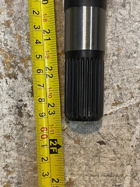 SurTrack Axle Shaft CH-8035-12144 | 23-1/4" Long 29mm 27-Spline End 23mm Thread