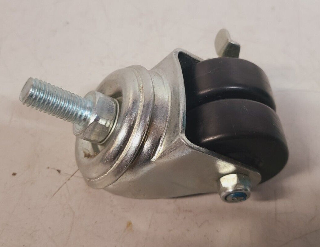 4 Quantity of Swivel Casters with Brake Dual 2" Wheel (4 Qty)