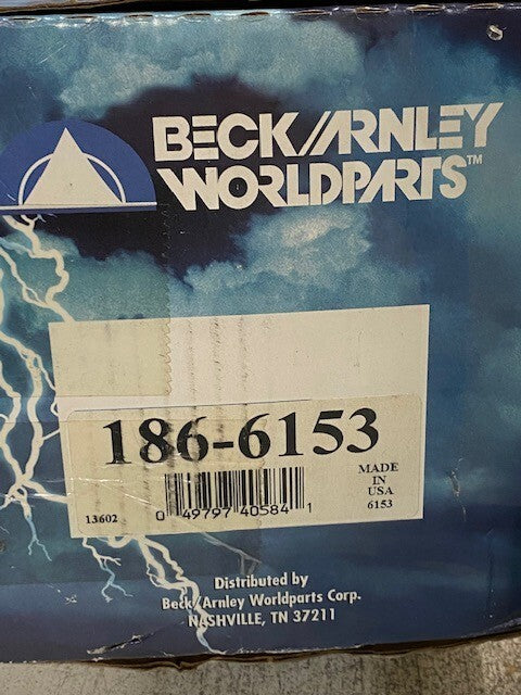 Beck/Arnley Remanufactured Alternator 186-6153, 13602
