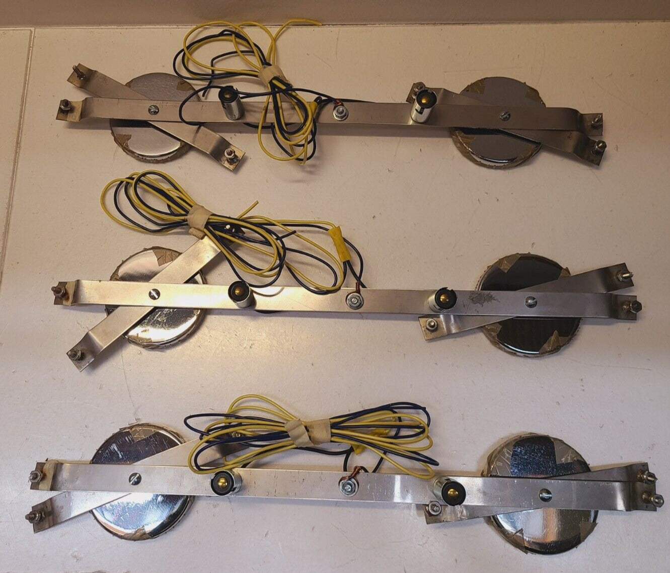 3 Quantity of ABS Roof Taxi TopLights & Magnetic Base 18" x 6.5" (3 Qty)