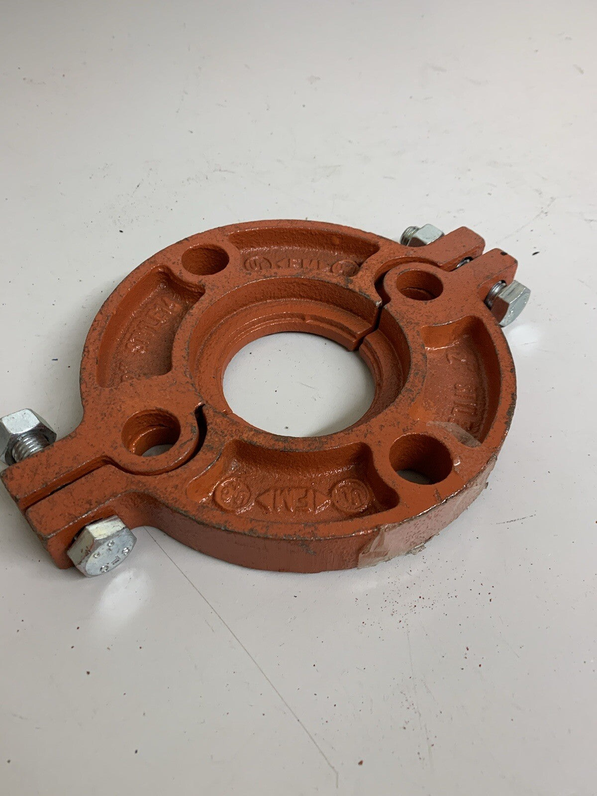 Ductile Iron Pipe Fittings Pipe Flange Split Flange Grooved Flange 2” Style 14