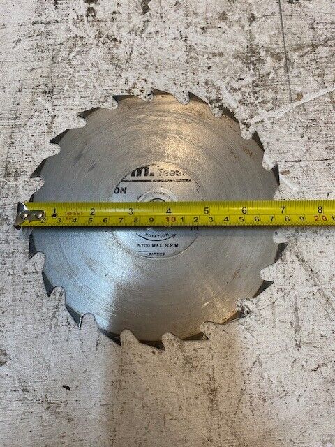 Circular Saw Blade 20-Teeth 15mm Bore 7-1/4" Dia.