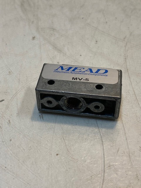 2 Quantity of Mead MV-5 Mechanical Air Control Valves (2 Quantity)