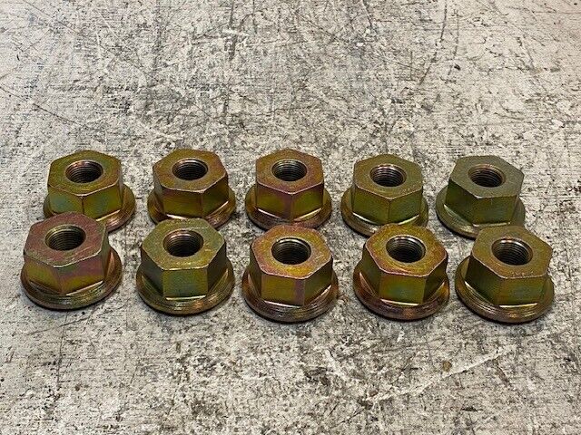 10 Qty of Trackmobile Right Lug Nuts 91269 | 1008256 17mm ID 51mm OD (10 Qty)