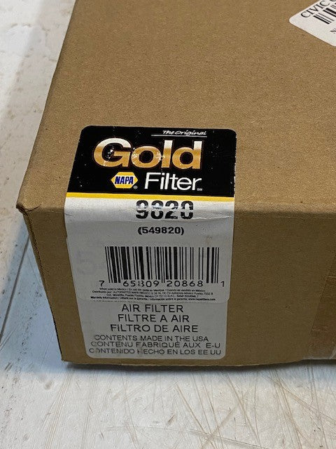 NAPA Gold Filter 9820 | 549820 Air Filter Engine Intake Filter Replacement