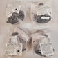 4 Qty. of Waterpik Shower Heads 08-2013 | A112.18.1 | FN20014482-F AB (4 Qty)