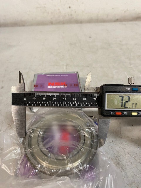 2 Quantity of NSK 6207ZZCM Roller Bearings 35x72x17mm (2 Quantity)