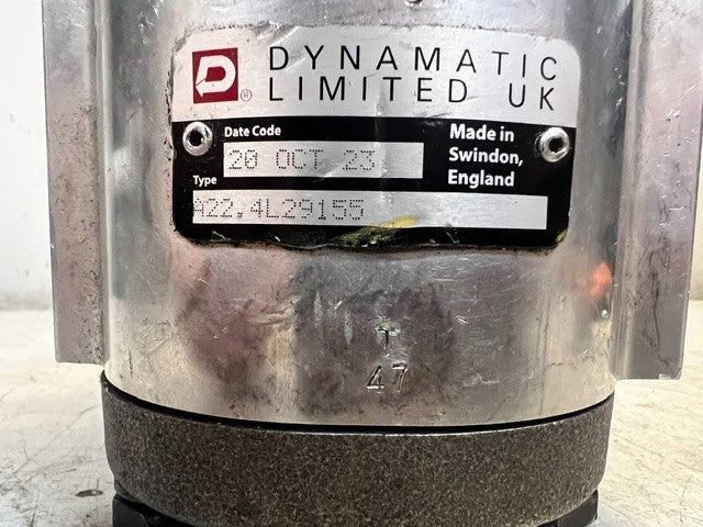 Dynamatic Limited UK Gear Hydraulic Motor/Pump A22.4L29155 Splined Drive Shaft