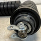 3-Piece Idler Roller Set For Conveyor Belt Assembly Heavy Duty Replacement Unit