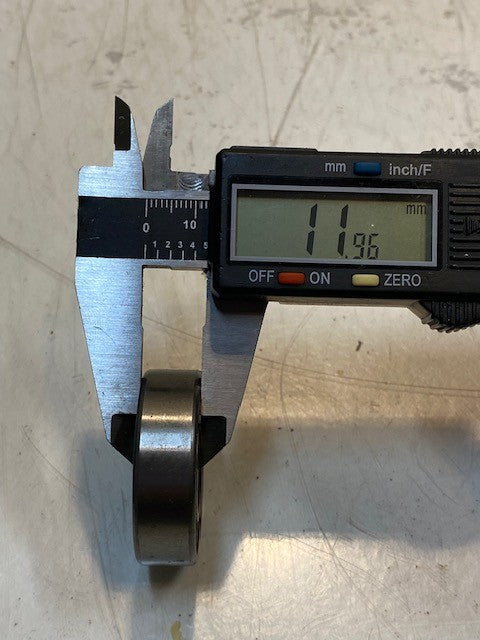 12 Quantity of WBD 6203D Radial Bearings 40x17x12mm (12 Quantity)