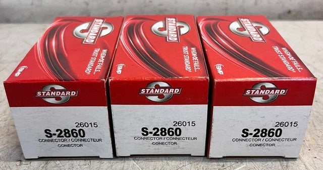 3 Quantity Standard Motor Products S-2860 Fuel Injector Connectors (3Qty)