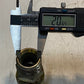 2 Quantity of Hydraulic Male Crimp Hose Fittings 43C12U | 43C12J | 911 (2 Qty)