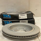 Set of 2 TRQ G-Coated Premium Disc Brake Rotors BRA79227 (2 Quantity)