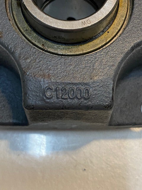 HK Systems C12000 4-Bolt Block 1-1/8" Flange Bearing XB206-19 Insert Bearing