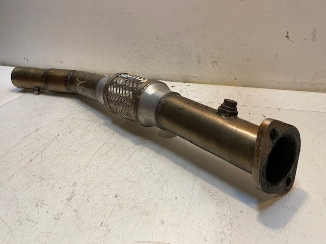 JAGCO Exhaust Pipe 28" Long 4-3/4" Tall 58mm ID 64mm OD