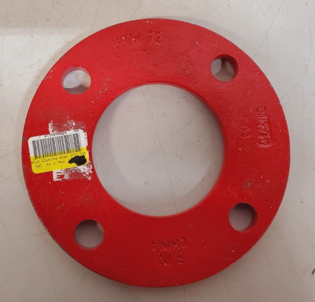 FNW IPS Ductile Iron Painted Back-Up Angled Face Ring Flange FNW-72