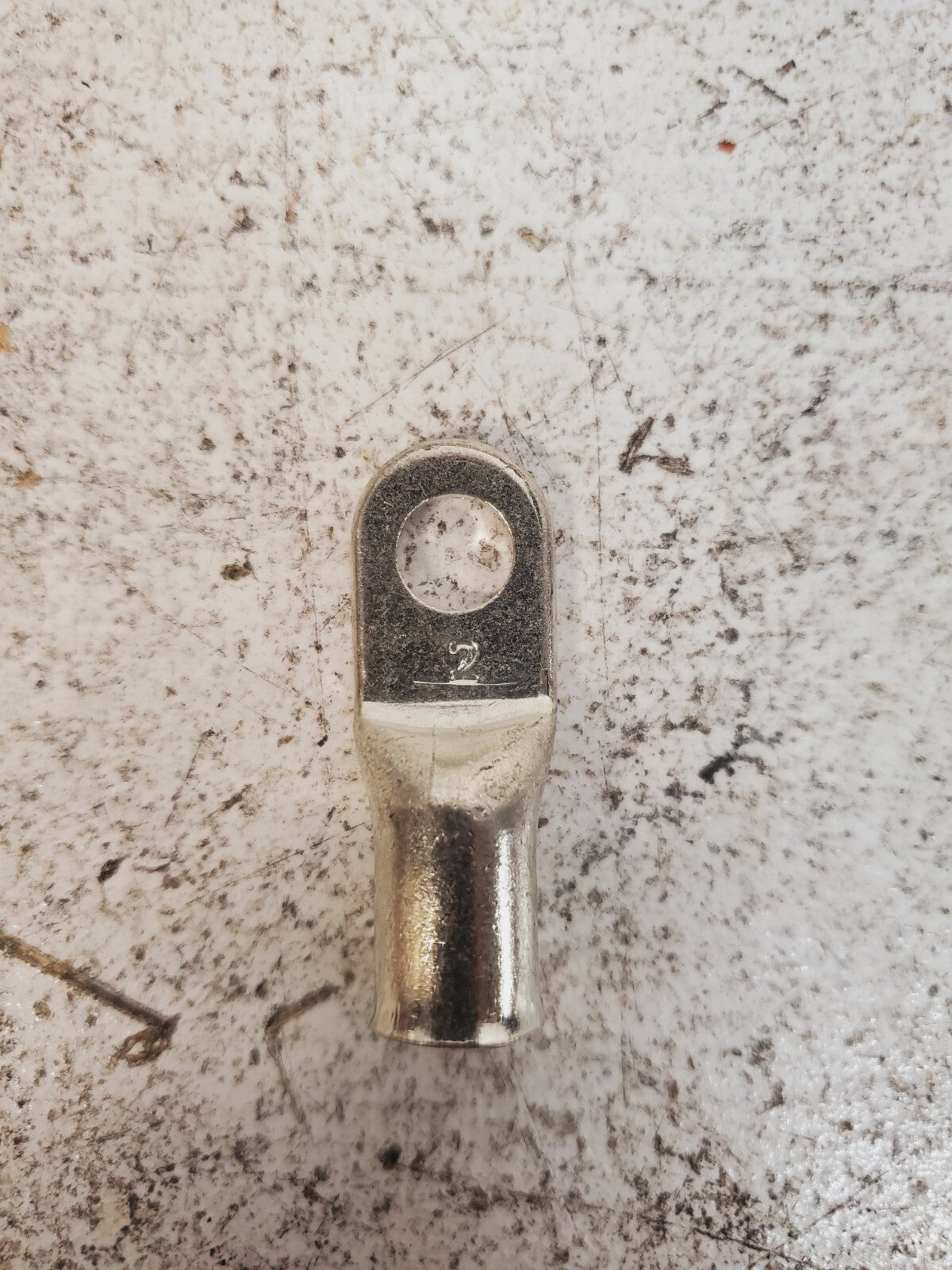 478 Qty Non Insulated Tubular Ring Lugs #2 | 3/8" (478 Qty)