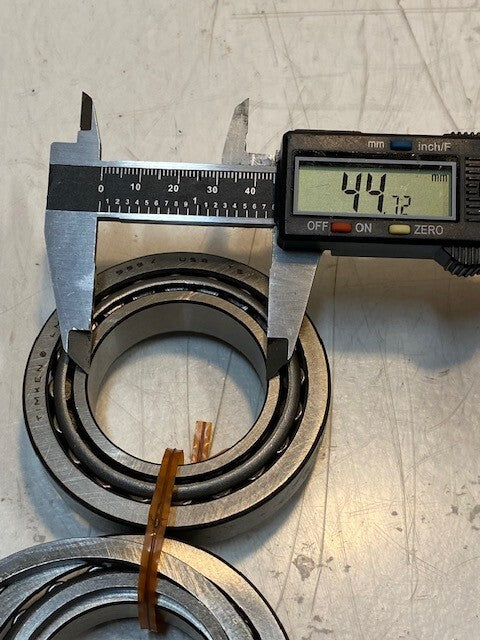 Hyster 1327711 | LM603049 | LM603011 Bearing Set 78mm OD 45mm Bore