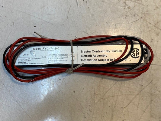 Master Contract No. 252050 Retrofit Assembly Model: FY-347-1200