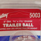 6 Quantity of Valley Industries Trailer Balls 5003 | 3500 Lb (6 Qty)