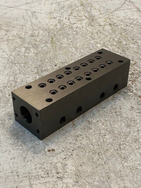 5 Qty of Manifolds 6-1/8" x 1-7/8" x 1-5/8" 20mm ID 9mm/6mm/5mm Holes (5 Qty)