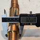 Bronze Hose and Braid H986-12627 | 7" Long with 1" Copper Sweat Ends
