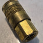 5 Quantity of 1/4" Quick Connect Couplings 1/4" FPT 19mm Hex (5 Quantity)