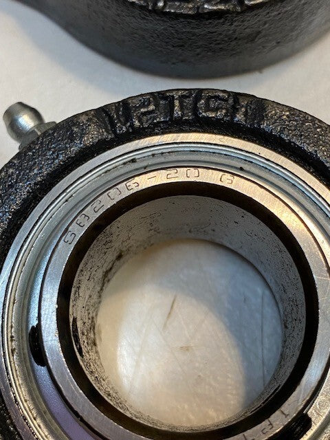 2 Quantity of IPTCI 2-Bolt Flange Bearings LF206 SB206-20G 32mm Bore (2 Qty)