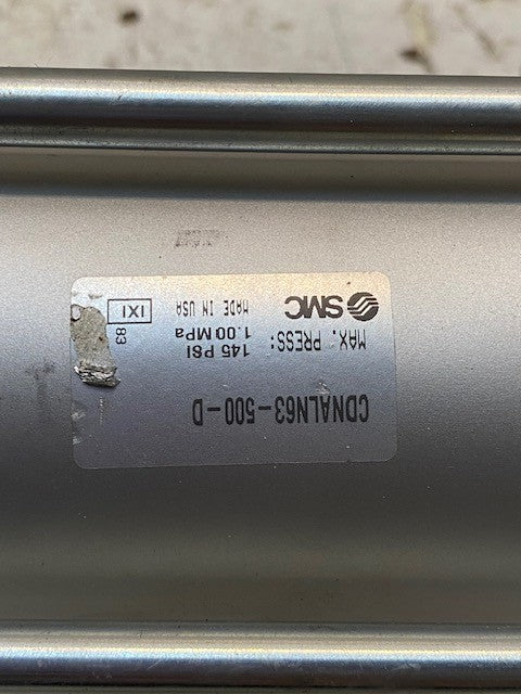 SMC Power Lock Pneumatic Cylinder CNA63D-UA | CDNALN63-500-D