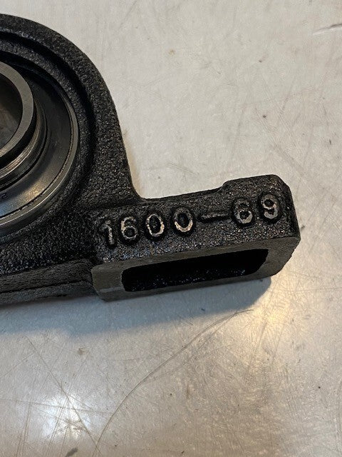 GSI Pillow Block 1600-69 | 5-1/2" L 1-1/2" W Insert Bearing Peer 205 | 25mm Bore