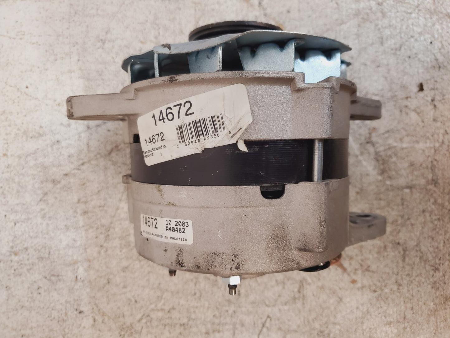 Remanufactured Alternator 14672 | 10 2003 | A40482