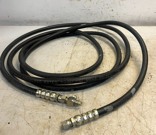 Aeroquip Hydraulic Hose Assembly FC41C-04 | MSHA 2G-9C/1209 5000 PSI Rated 13ft