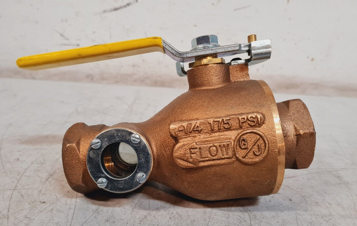 G/J INNOVATIONS Drain Fitting Special Valve Type 52S1 | 1-1/4 | 175 PSI