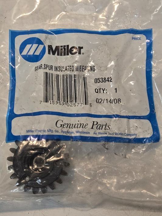 Miller Insulated Spur Gear with Bearing 053842 | 715959025775 | 20 Tooth