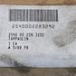 2 Quantity of Military Surplus Tarpaulins 2540 00 228 3292 33" x 31" (2 Qty)