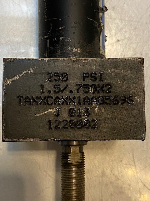 Vickers Hydraulic Cylinder 1220002, J013, TAXXCAXX1AAG5696, 250 Psi