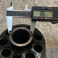 Barrel Cylinder Block Hydraulic Piston Pump 9 Bolt Holes 39mm Bore 23-Spline