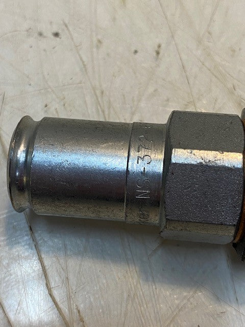 Parker NS-32-6FP Hydraulic Non-Spill Flat Face Push to Connect Quick Coupling