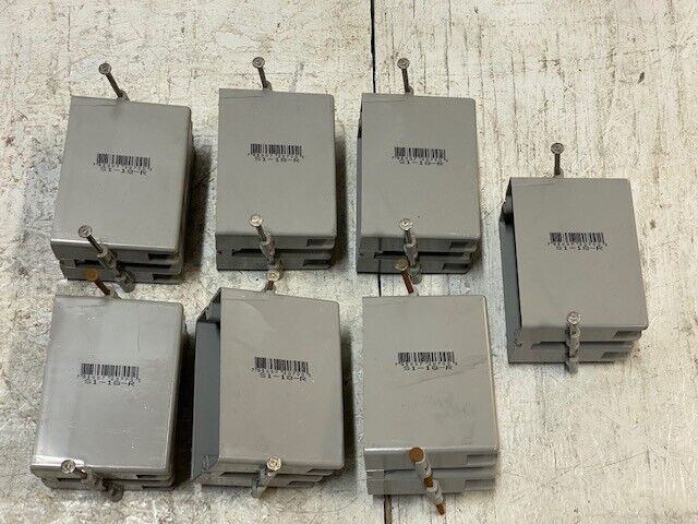 7 Qty of P&S Gray 1-Gang Switch and Outlet Nail-On Shallow Boxes S1-18-R (7 Qty)