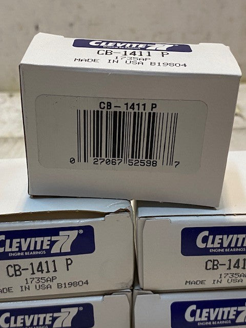 5 Pair of Clevite 77 Connecting Rod Bearings CB-1411P (10 Pieces Total)