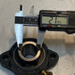 BILT-RITE 2-Bolt Flange LF205 Insert Bearing UC205-14 | 22mm Bore