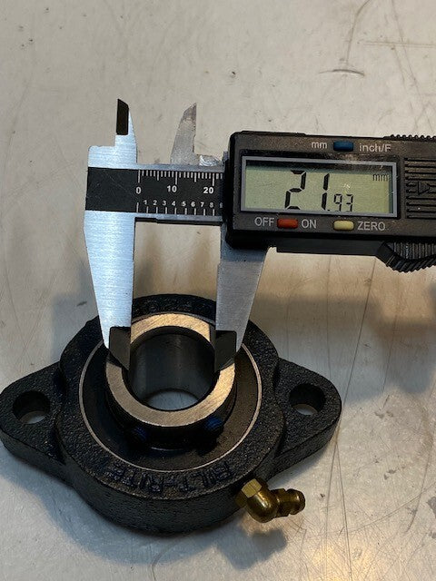 BILT-RITE 2-Bolt Flange LF205 Insert Bearing UC205-14 | 22mm Bore